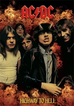 3D poster AC/DC - highway to hell 3D