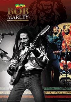 3D poster Bob Marley - 3D
