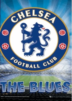 3D poster Chelsea - crest