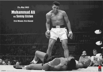 3D poster Muhammad Ali - montage