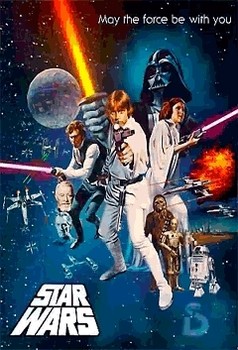 3D poster STAR WARS - one sheet
