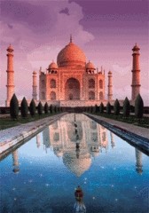 3D poster TAJ MAHAL