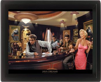 CHRIS CONSANI - java dreams 3D Uokvirjen plakat