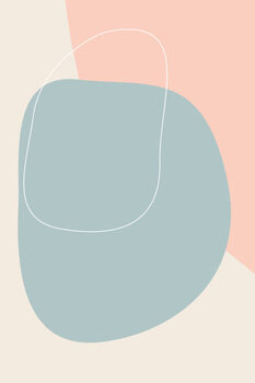 Αυτοκόλλητο Abstract Minimalist Design Pattern background Template