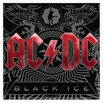 Αυτοκόλλητα AC/DC - black ice