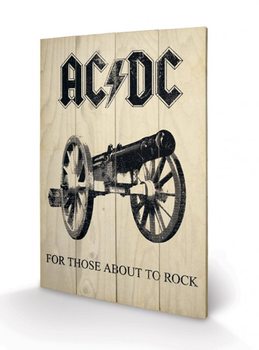 Ξύλινη τέχνη AC-DC - For Those About to Rock