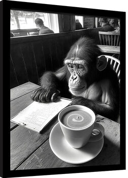 Uokvireni poster Ada Ingram - Hipster Chimp