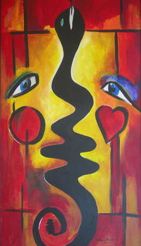 Принти на полотні Adam and Eve, 2006
