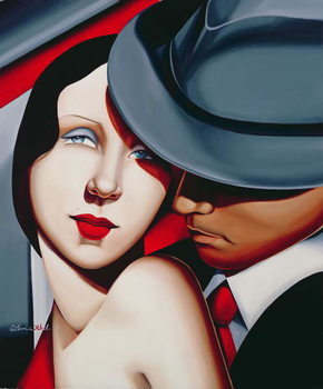 Принти на полотні Adam & Eve, Gangster Study