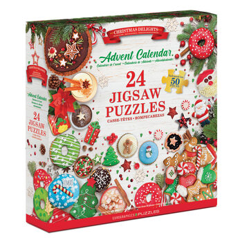 Puzzle Advent Calendar Christmas Desserts