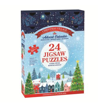 Puzzle Advent Calendar Christmas Village