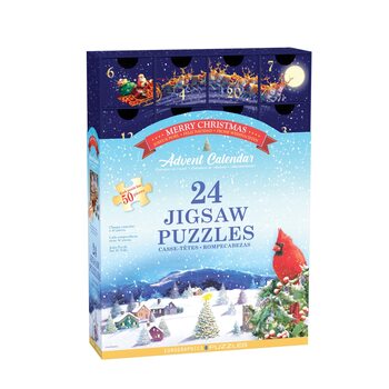 Puzzle Advent Calendar Merry Christmas