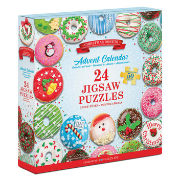 Palapeli Adventtikalenteri Donuts