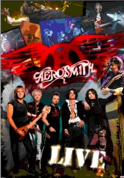 3D Αφίσα Aerosmith - live