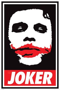 Batman The Dark Knight: Le Chevalier noir - Obey The Joker Affiche