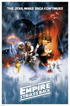 Star Wars: épisode V L'Empire contre-attaque - One sheet Affiche