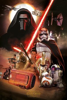Star Wars, épisode VII : Le Réveil de la Force - Montage Affiche