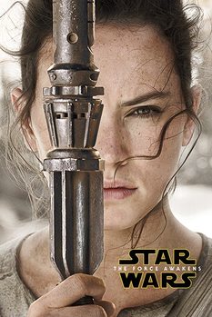 Star Wars, épisode VII : Le Réveil de la Force - Rey Teaser Affiche