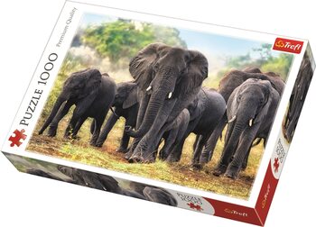 Puzzle African Elephants