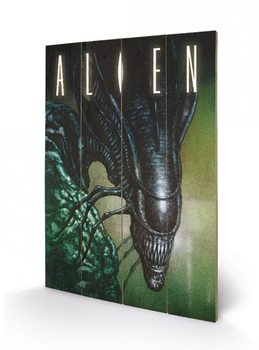 Ξύλινη τέχνη Alien - Creep