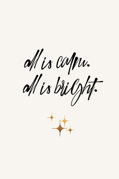 Принти на полотні All Is Bright