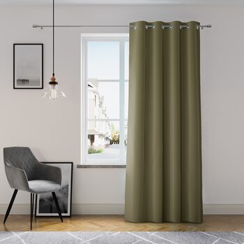 Curtain Amelia Home - Eyelets Khaki 1 pc
