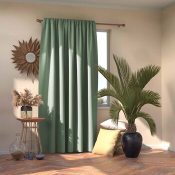 Curtain Amelia Home - Pleat Mint 1 pc