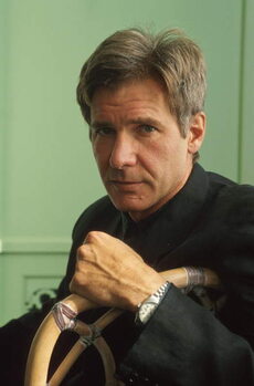 Sticker American actor Harrison Ford in 1993