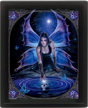 Πλαισιωμένη 3D αφίσα ANNE STOKES - immortal
