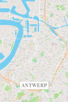 Принти на полотні Antwerp color