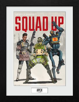 Framed Poster Apex Legends - Squad Up