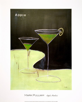 Art Print Apple Martini