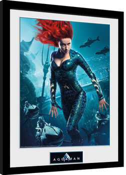 Framed Poster Aquaman - Mera