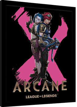 Framed poster Arcane - Duo