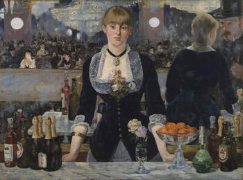 Reprodução do quadro A Bar at the Folies-Bergere, 1881-82