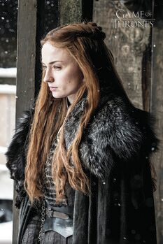 Impressão de arte A Guerra dos Tronos - Sansa Stark
