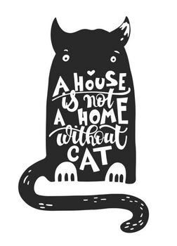 Illustration a house is not a home