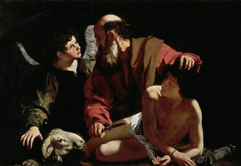 Reprodução do quadro Abraham Sacrificing Isaac
