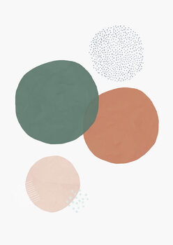 Illustration Abstract soft circles
