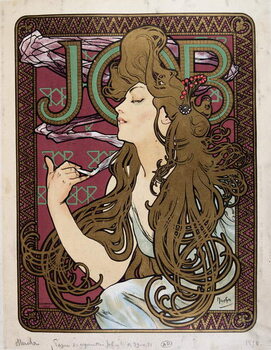 Fine Art Print Advertising poster for “Job Cigarette Paper”
