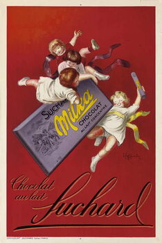 Fine Art Print Advertising poster for Milka chocolates by Suchard
