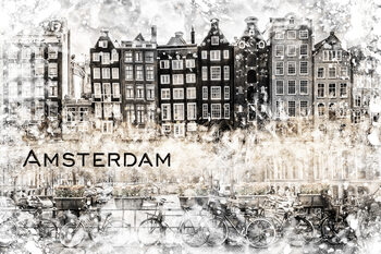 Illustration AMSTERDAM Collage