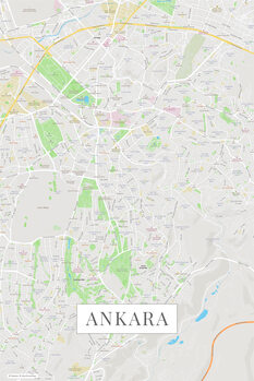 Map Ankara color