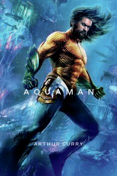 Impressão de arte Aquaman - Arthur Curry