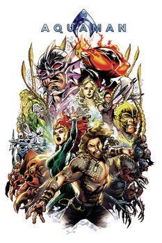 Art Poster Aquaman - Comics Group