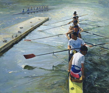 Reprodução do quadro Away from the Raft, Henley