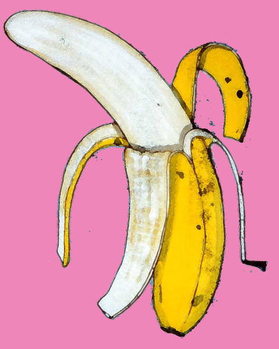 Reprodução do quadro Banana, 2014