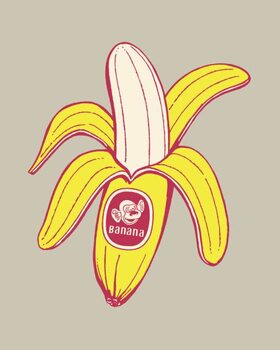 Impressão de arte Banana