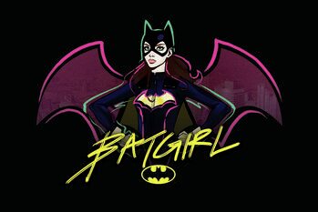 Taidejuliste Batgirl