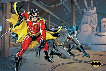 Art Poster Batman and Robin - Comics